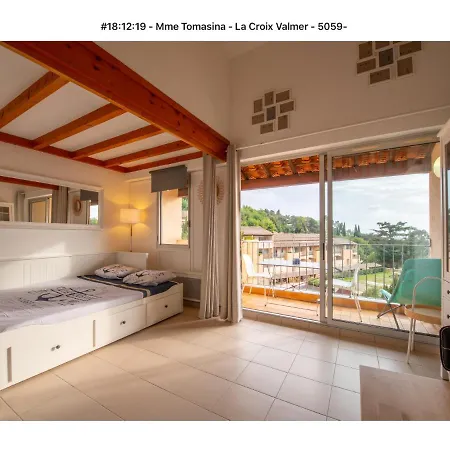 Superbe T1 Duplex,vue * La Croix-Valmer